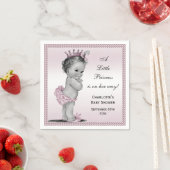 Schattigee  prinses Baby shower Servetten (Insitu)