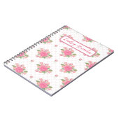 Schattigee prinses gepersonaliseerd notitieboek (Linkerzijde)