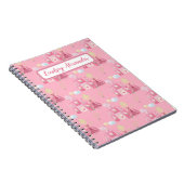 Schattigee prinses gepersonaliseerd notitieboek (Rechterzijde)