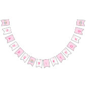 Schattigee Prinses in Whimsical Wonderland Vlaggetjes (Alle)