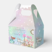 Schattigee Prinses Verjaardag Bedankdoosjes (Achterkant)