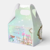 Schattigee Prinses Verjaardag Bedankdoosjes (Voorkant Zijde)