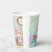 Schattigee Prinses Verjaardag Papieren Bekers (Rechts)