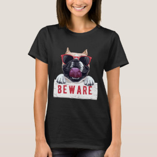 Schattigee Pug lover Cool Pug Funny Pug Wees op je T-shirt