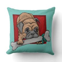 Schattigee pug met big bone