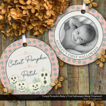 Schattigee Pumpkin-Baby's Eerste Halloween Pastel