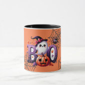 Schattigee Pumpkin Boo Halloween Mok (Midden)