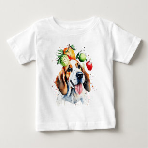 Schattigee pup en vruchten