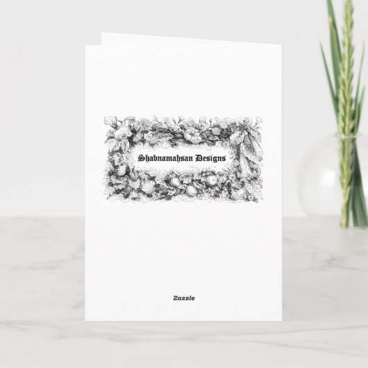 Schattigee pup met rode hart Valentijnsdag Kaart (Achterkant)