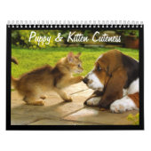 Schattigee Puppies en Kittens 2018 Kalender (Hoes)