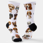 SCHATTIGEE PUPPIES SOKKEN (Gebogen)