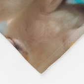 Schattigee Puppies Verjaardagsfeest Celebration De Fleece Deken (Hoek)