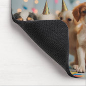 Schattigee Puppies Verjaardagsfeest Celebration De Muismat (Hoek)