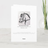 Schattigee Puppy Art Deco Verjaardag Kaart (Achterkant)