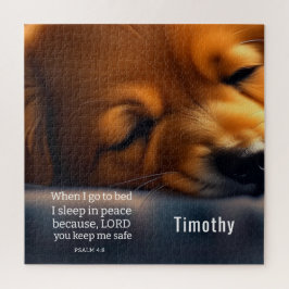 Schattigee Puppy Bijbel Legpuzzel