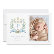 Schattigee Puppy Blue Ribbon Crest | Baby jongen