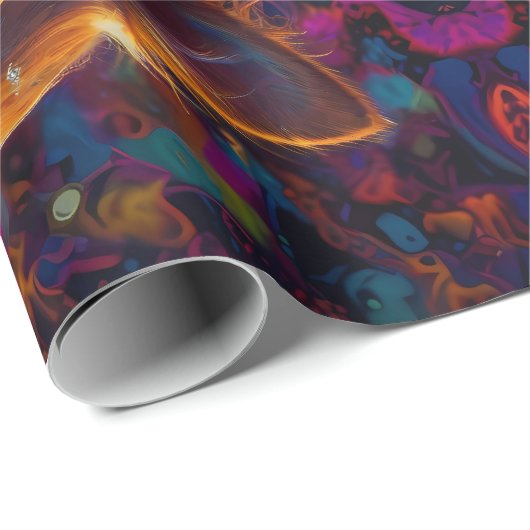 Schattigee Puppy Chihuahua met zonnebril Cadeaupapier (Rol Hoek)