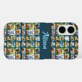 Schattigee puppy collage, baby honden, gepersonali Case-Mate iPhone case (Achterkant (horizontaal))
