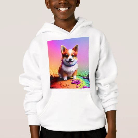 Schattigee Puppy Corgi Dog-36475 (Voorkant)