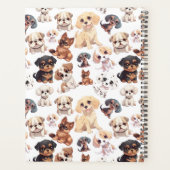 Schattigee Puppy Dog Grooming Business Planner (Achterkant)