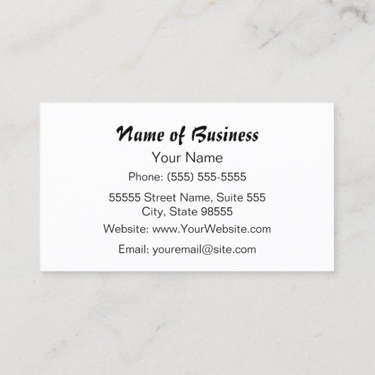 Schattigee Puppy Dog Met Roze Bogen Pet Sitting Se Visitekaartje (Achterkant)