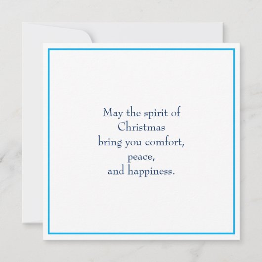 Schattigee Puppy Dog Spelen in Sneeuw Kerstmis (Achterkant)