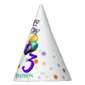 Schattigee Puppy Dog Verjaardag Feesthoedjes (Rechts)