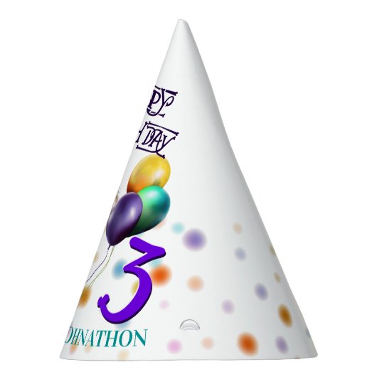 Schattigee Puppy Dog Verjaardag Feesthoedjes (Rechts)