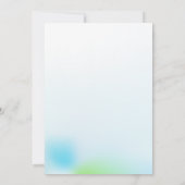 Schattigee Puppy Dog Verjaardagsfeestuitnodiging Kaart (Achterkant)