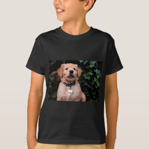Schattigee puppy foto Golden Retriever Puppy T-shirt