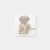 Schattigee Puppy Gepersonaliseerde Hondenliefhebbe Post-it® Notes (Voorkant)