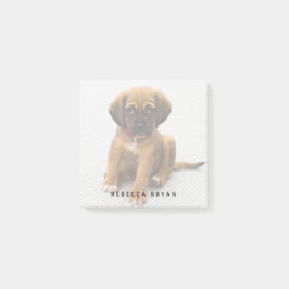Schattigee Puppy Gepersonaliseerde Hondenliefhebbe Post-it® Notes