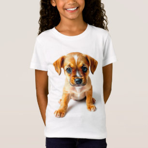 "Schattigee Puppy Girls T-shirt – Schattig hondeno