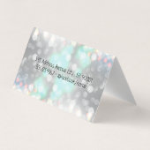 Schattigee Puppy | Haarverzorgingstools | Bokeh Visitekaartje (Achterkant)