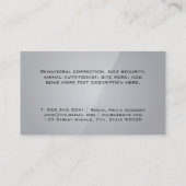 Schattigee Puppy Home Logo | hondentrimmer Visitekaartje (Achterkant)