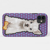 SCHATTIGEE PUPPY iPhone SE + iPhone 5/5S hoesje (Achterkant (horizontaal))
