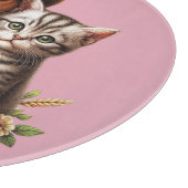 Schattigee puppy/kitten snijplank (Hoek)