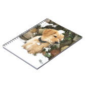 Schattigee Puppy Lab Retriever Notitieboek (Linkerzijde)