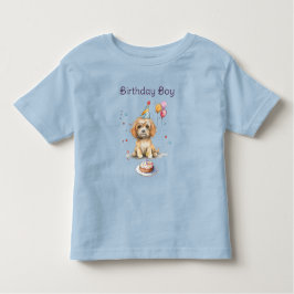 Schattigee puppy met feest Pet verjaardag Kinder Shirts