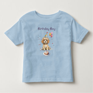 Schattigee puppy met feest Pet verjaardag Kinder Shirts