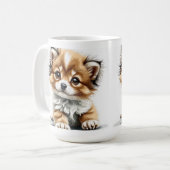 Schattigee Puppy Mok cup (Voorkant links)