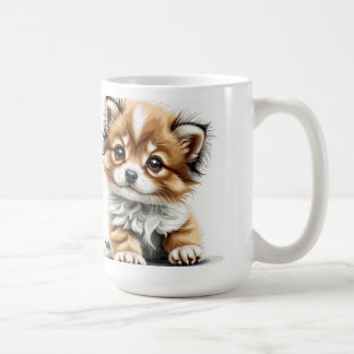 Schattigee Puppy Mok cup
