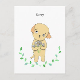  Schattigee Puppy Oopsie Daisies Dog Sorry Briefkaart