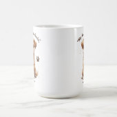 Schattigee Puppy Quote Morphing Mok (15 oz) (Midden)