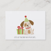 Schattigee Puppy Verjaardag Spelen Datum Bellen Ka (Voorkant)