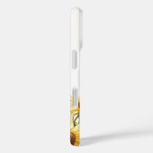 Schattigee Puppy Zonnebloemen Monogram Case-Mate iPhone Case (Achterkant / Rechts)