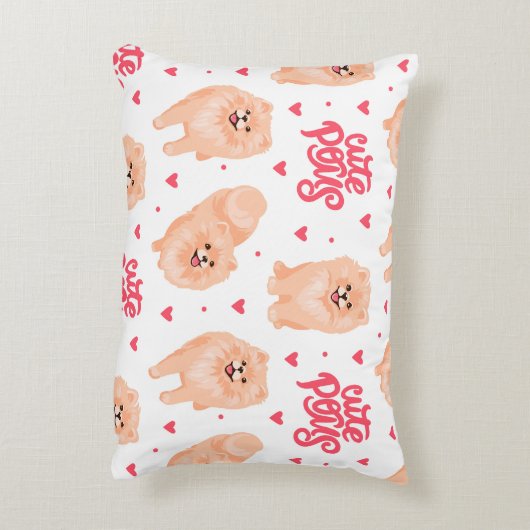 Schattigee pus accent kussen (Achterkant (Verticaal))