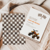 Schattigee quad bike elke leeftijd verjaardagsuitn kaart