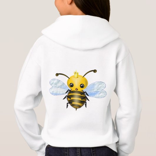 Schattigee Queen Bee Hoodie (Achterkant)