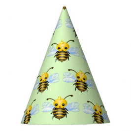 Schattigee Queen Bee Paper Party Pet Feesthoedjes